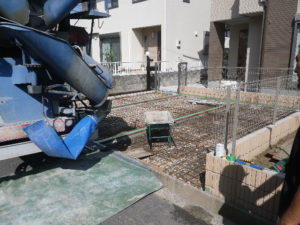 八王子北野での新築外溝工事例と費用のご説明。動画付き。