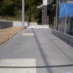 日野新築外溝工事が80万円の工事例と費用のご紹介。動画付き。