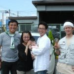 嫁さんも感激の工事