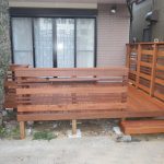 ウリン材ハードウッドでデッキ工事(あきる野市五日市)