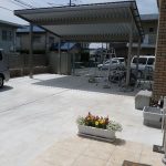 新築外溝工事とデッキ工事(昭島市朝日町)