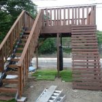 ハードウッド（ウリン材）でデッキ工事（あきる野市五日市）