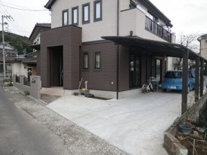 新築外溝工事（八王子市犬目町）