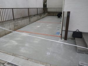 新築外溝工事（八王子市台町）