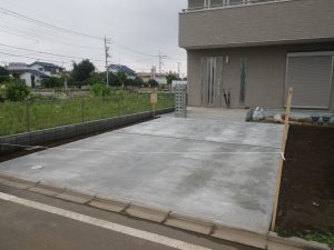 新築外溝工事（日野市西平山）