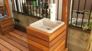 ウリン材ウッドデッキ（八王子市大谷町）