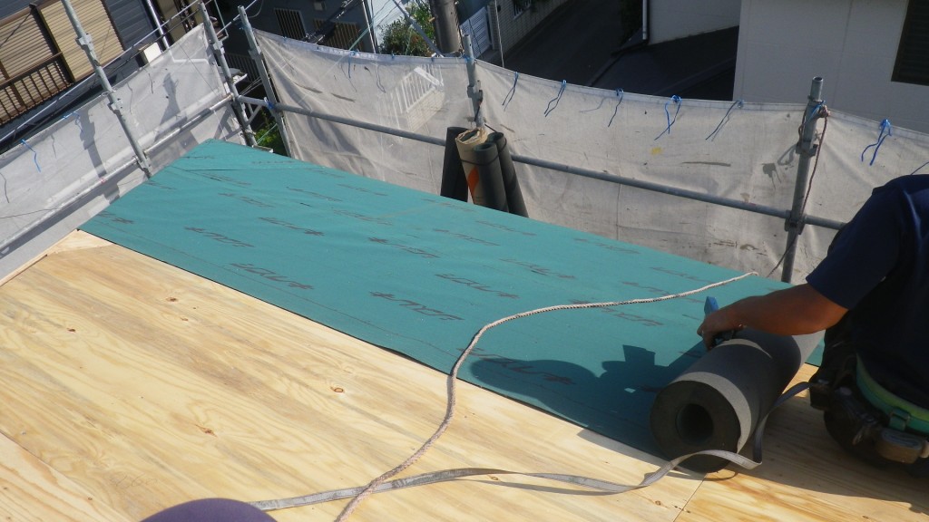 八王子屋根吹き替えと塗装工事