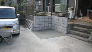 八王子市館町　予算45万円で駐車場を広げる拡張工事事例のご紹介