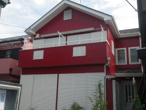 八王子市、西寺方の外壁塗装工事例と価格